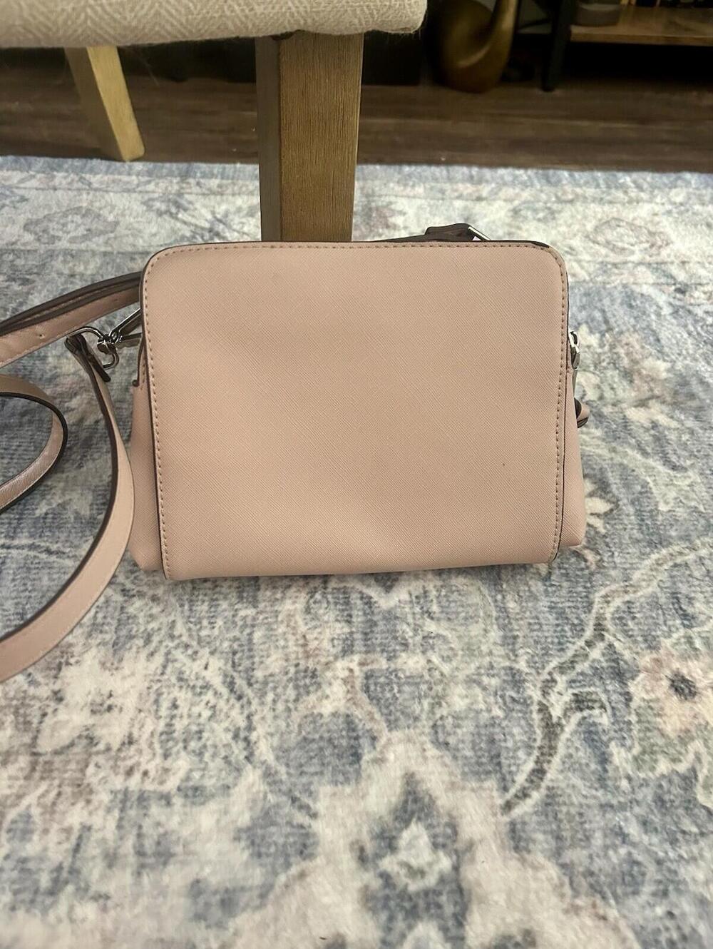 Steve Madden Pale Pink Women’s Crossbody Handbag W/Adjustable Strap - Picture 5 of 9
